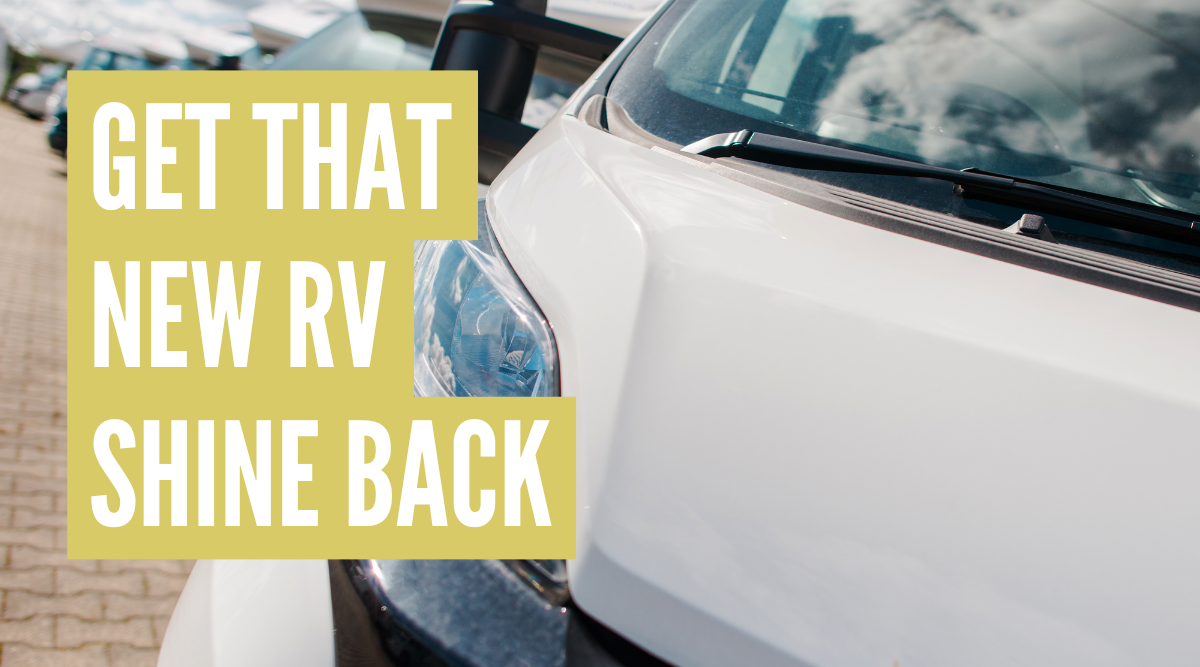 How to remove oxidation from rv fiberglass