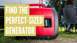 what size generator do i need for my camper