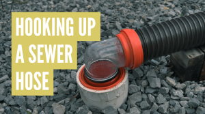 how to hook up rv sewer hose