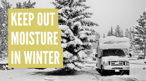 RV in the winter cold