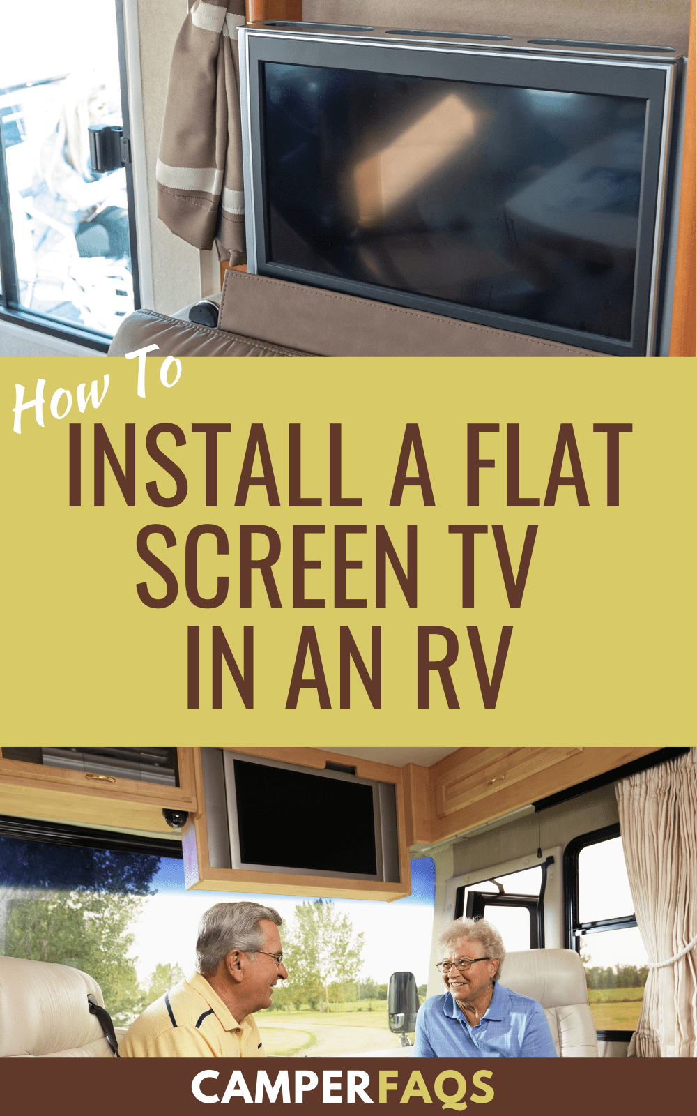 How To Install A Flat Screen TV In An RV (Detailed Guide)