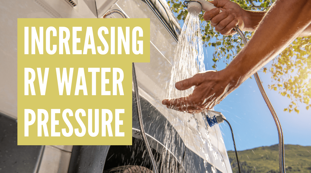 rv increase pressure crucial fresh