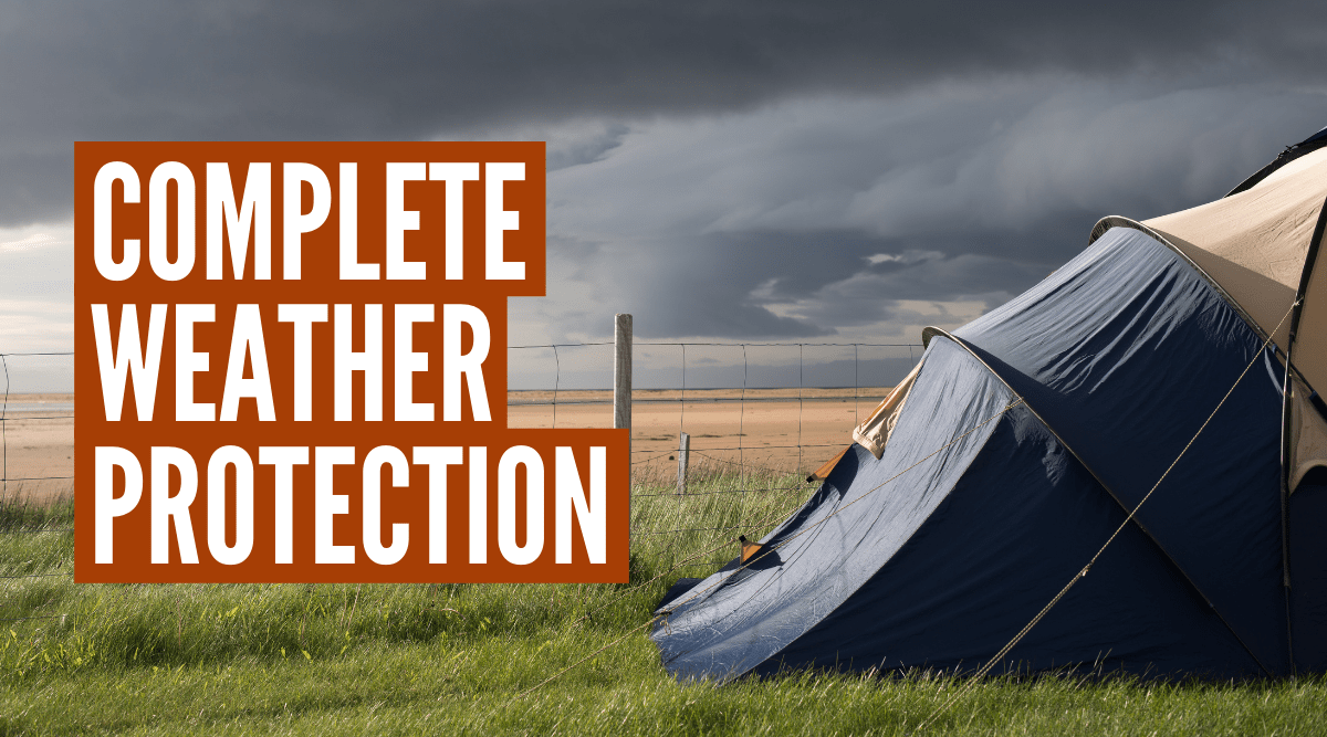 How to weatherproof a tent
