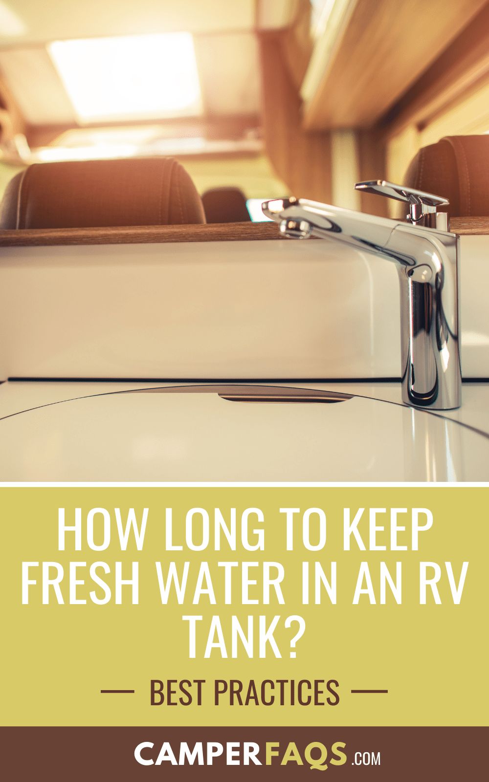 How Long to Keep Fresh Water in RV Tank (Best Practices)