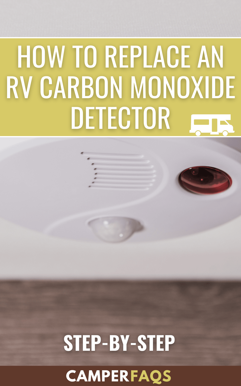 How to Replace an RV Carbon Monoxide Detector (StepbyStep)