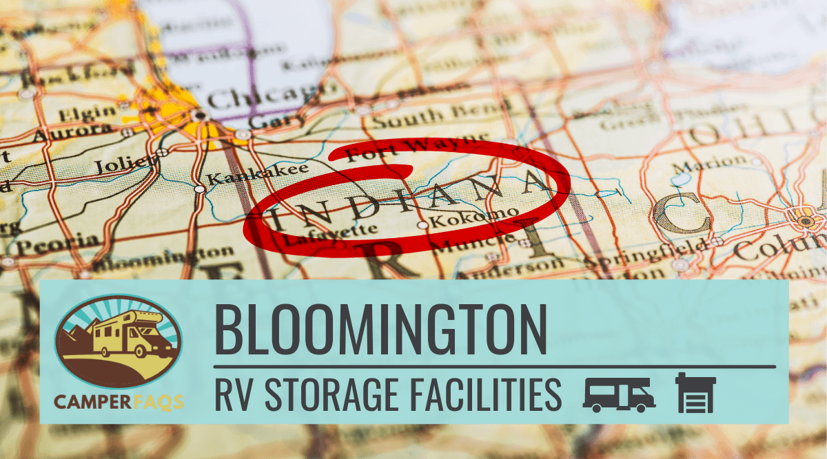 RV storage facilities in Bloomington