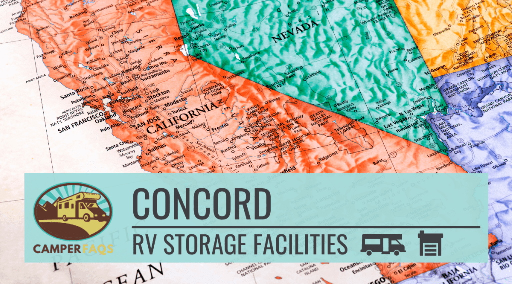 RV Storage in Concord, California