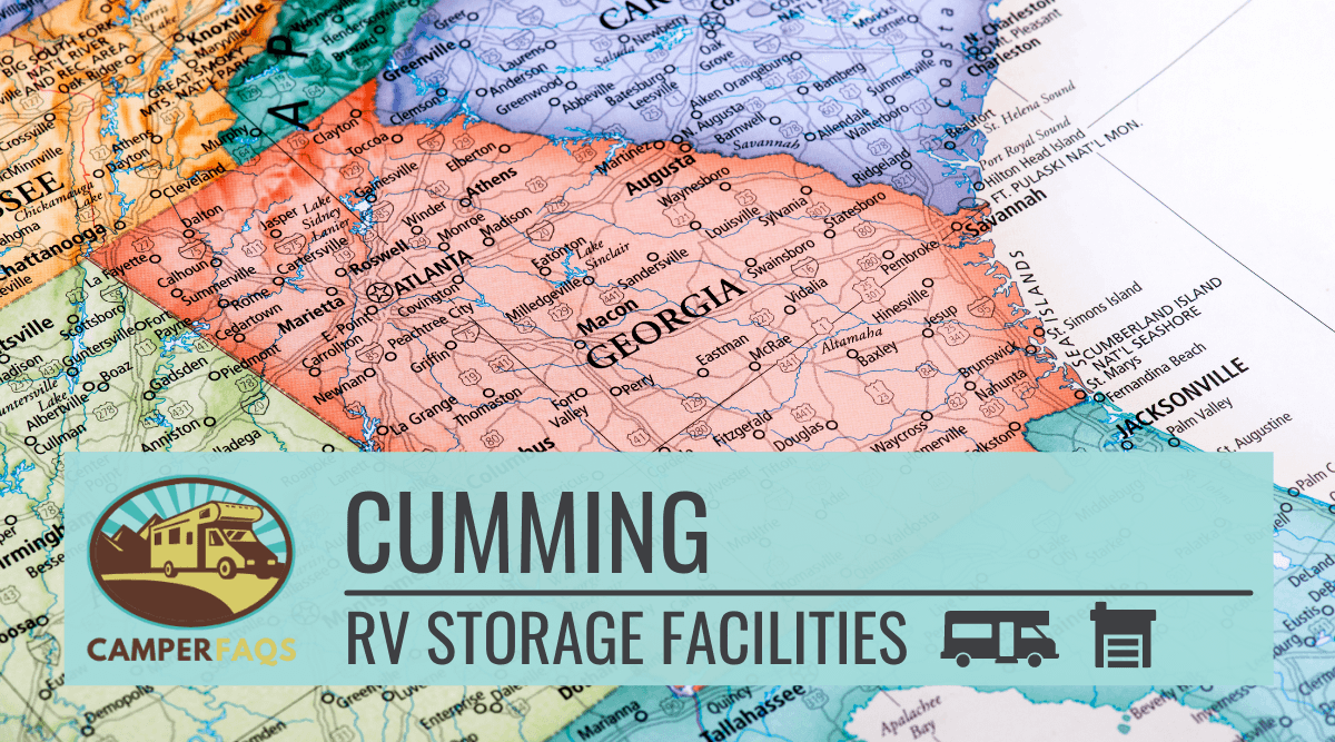 RV storage facilities in Cumming