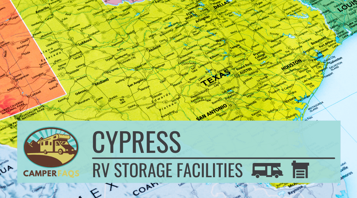 RV storage facilities in Cypress