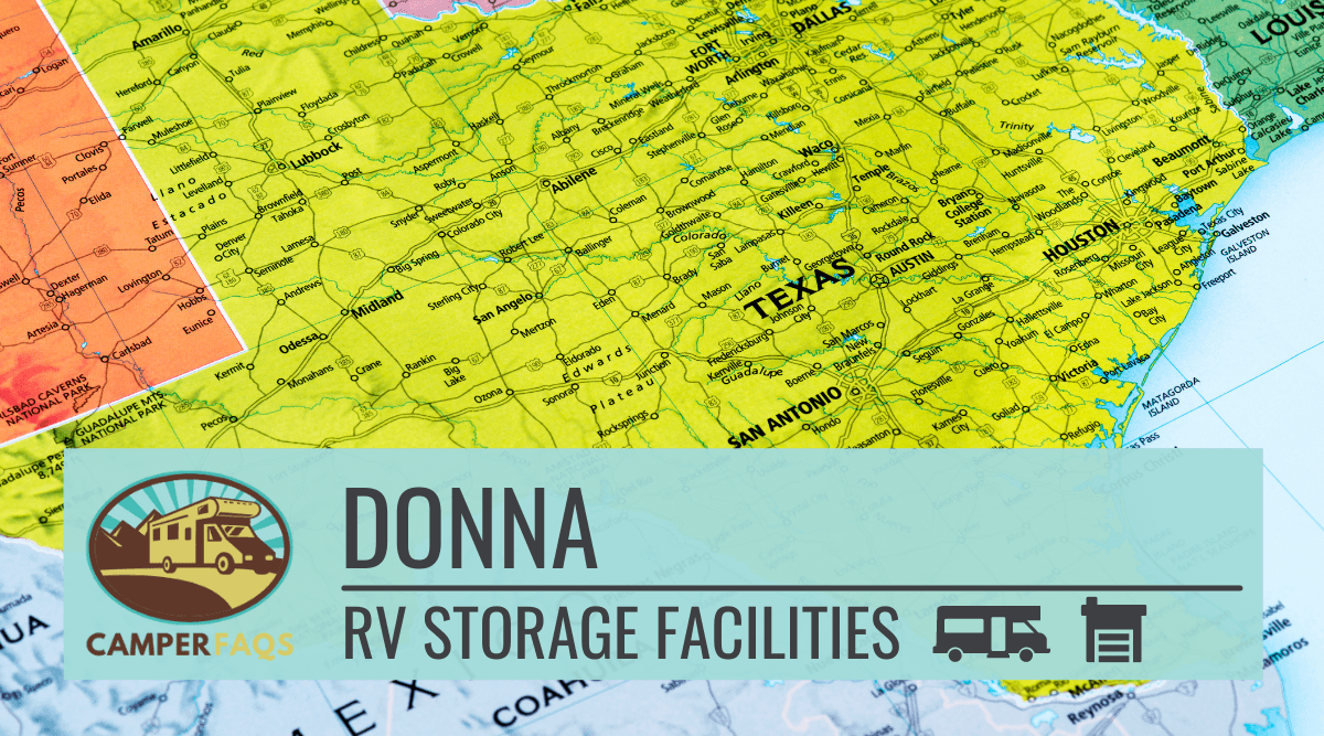 RV storage facilities in Donna