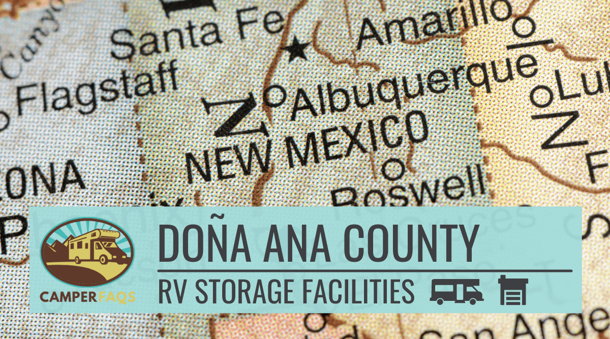 RV storage facilities in Doña Ana County