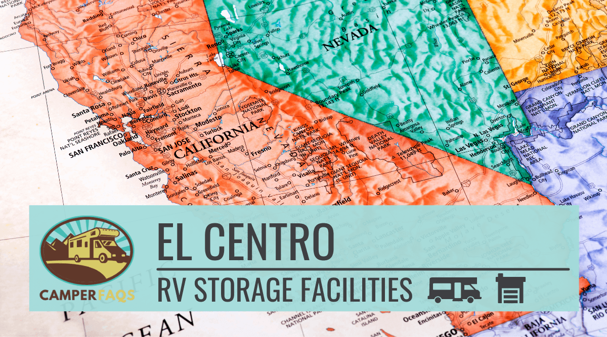 RV storage facilities in El Centro