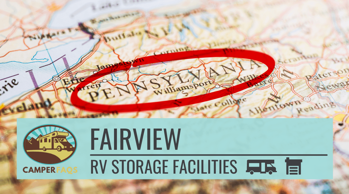 RV storage facilities in Fairview