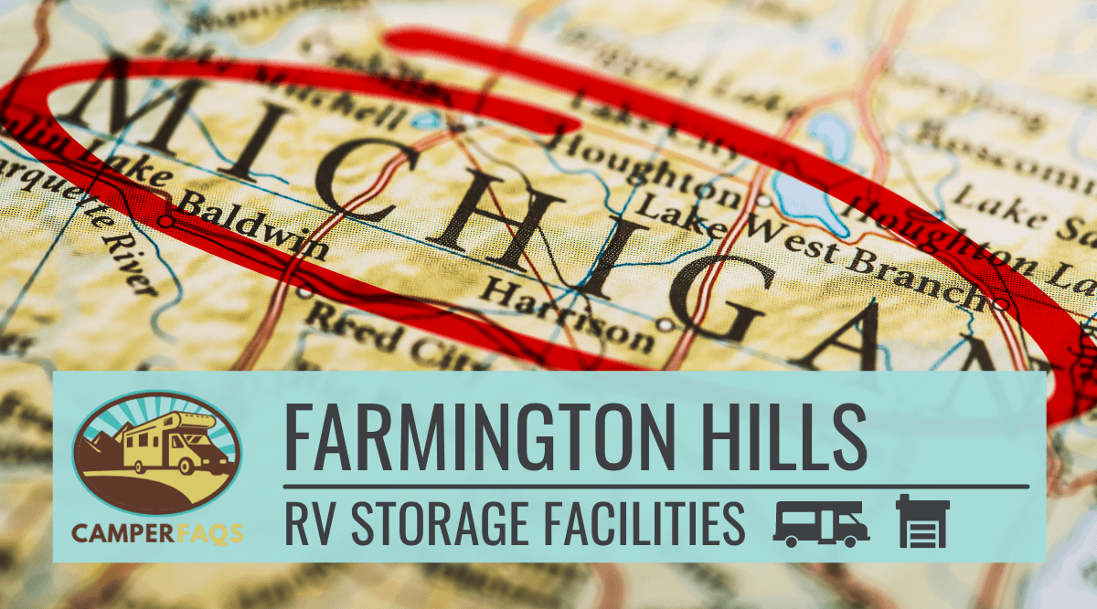 RV storage facilities in Farmington Hills