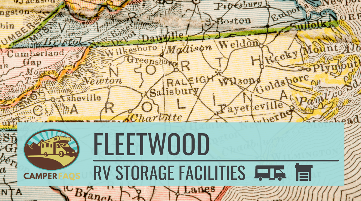 RV storage facilities in Fleetwood