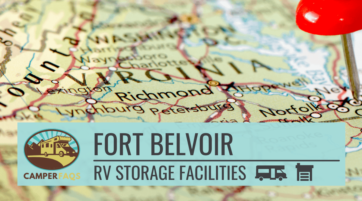 RV storage facilities in Fort Belvoir
