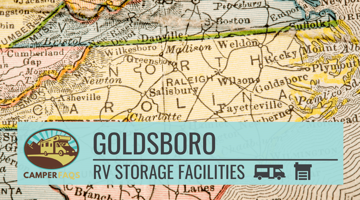 RV storage facilities in Goldsboro