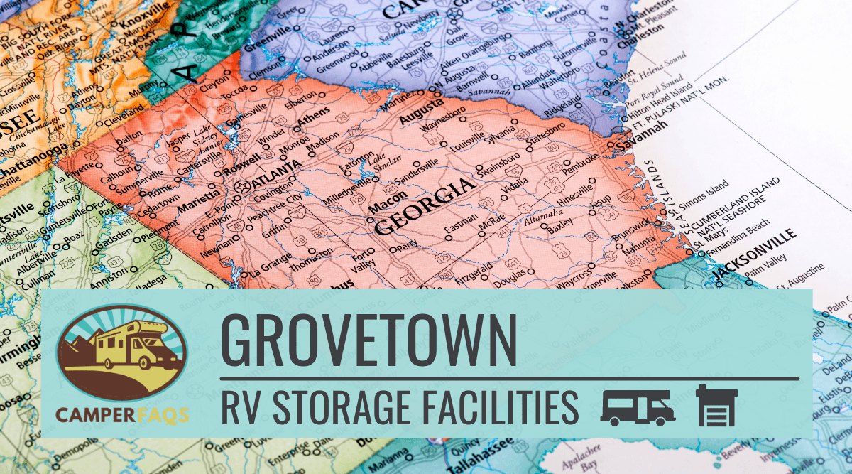 RV storage facilities in Grovetown
