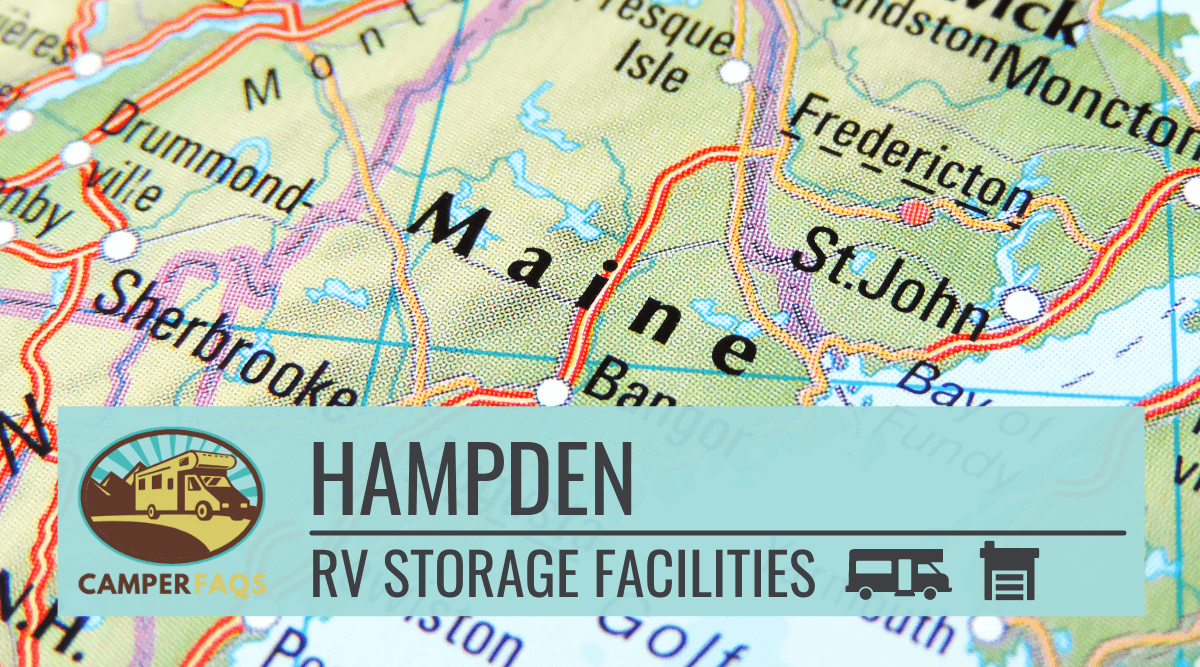 RV storage facilities in Hampden