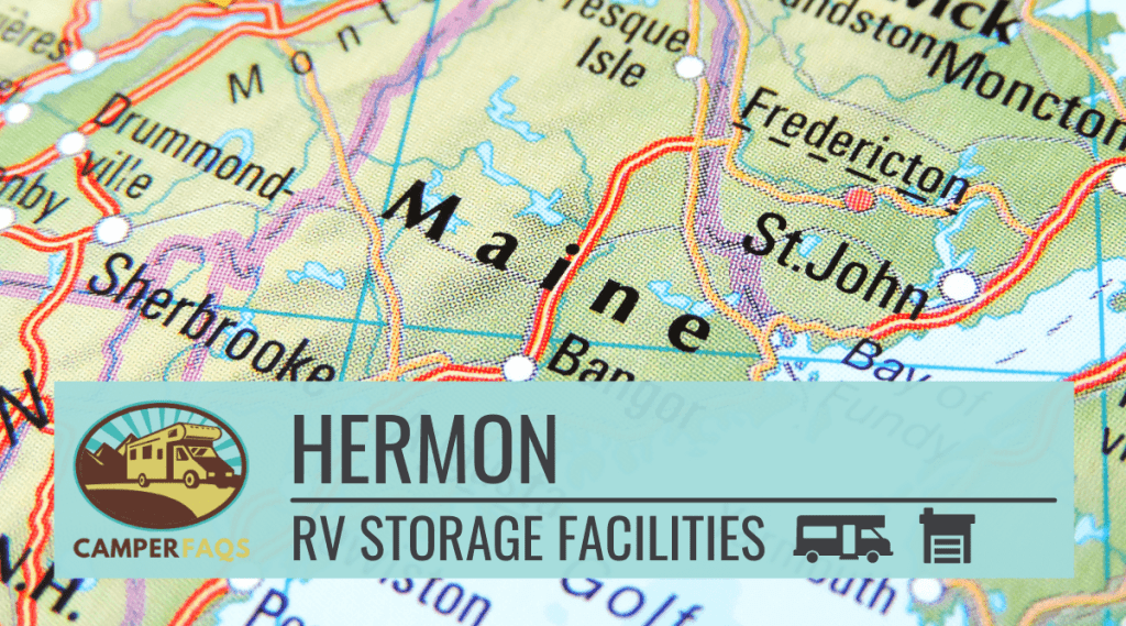 RV Storage in Hermon, Maine