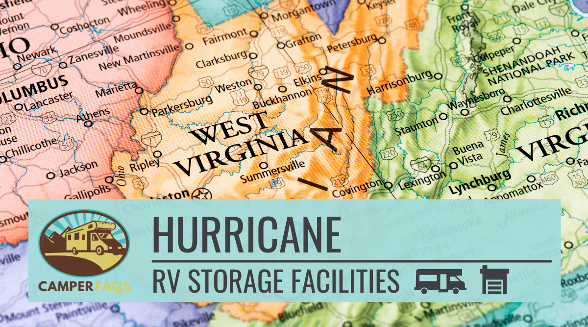 RV storage facilities in Hurricane