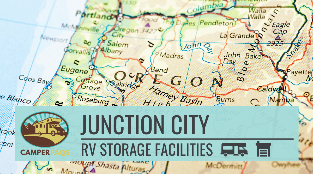 RV Storage in Junction City, Oregon