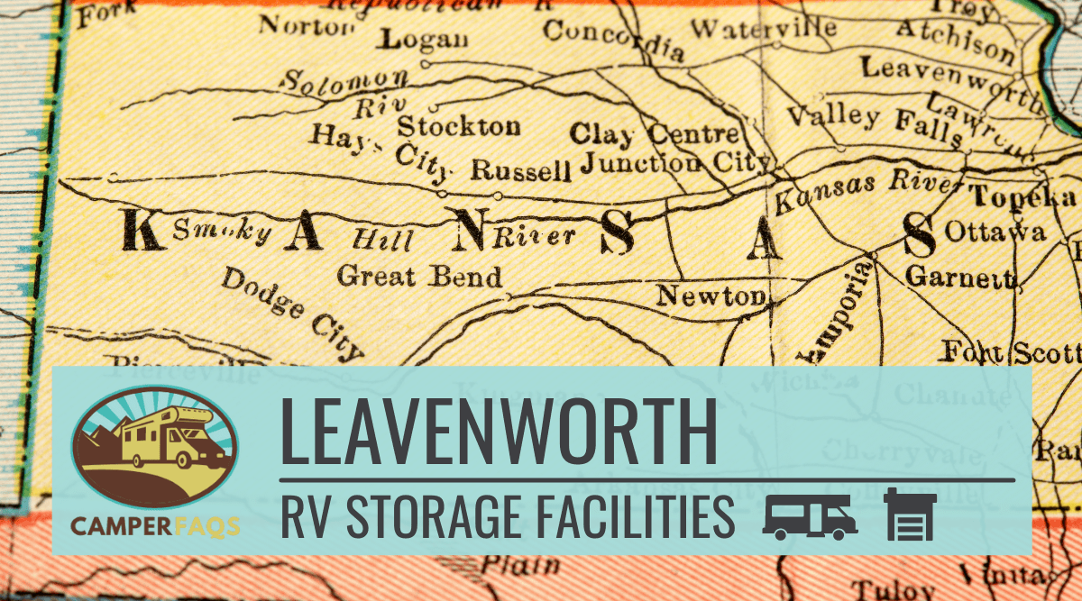 RV storage facilities in Leavenworth