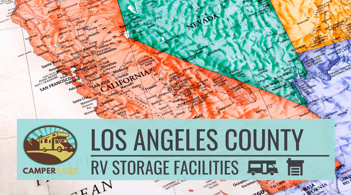 RV storage facilities in Los Angeles County