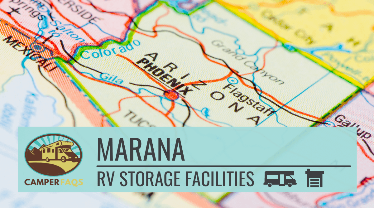 RV storage facilities in Marana