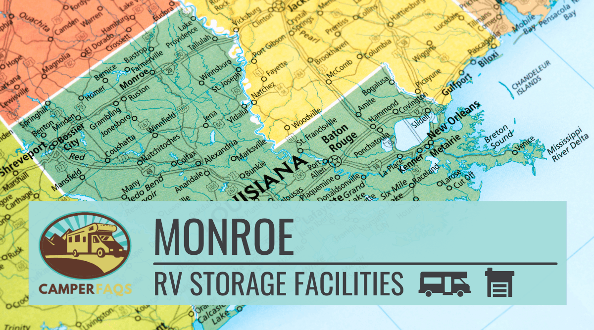 RV Storage in Monroe, Louisiana