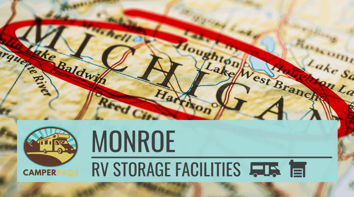 RV storage facilities in Monroe