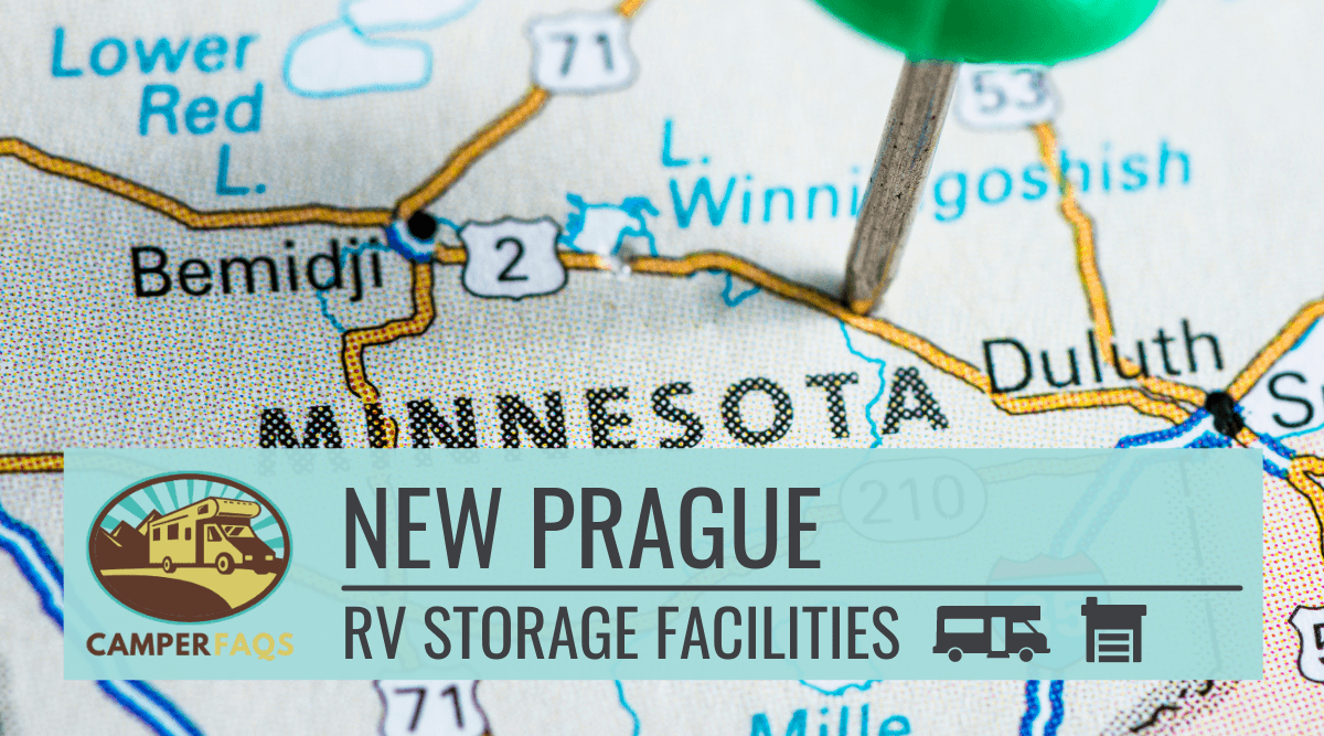 RV storage facilities in New Prague