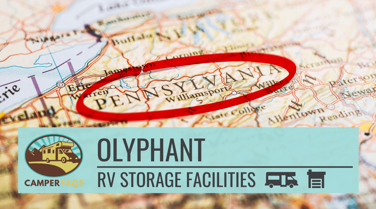 RV storage facilities in Olyphant