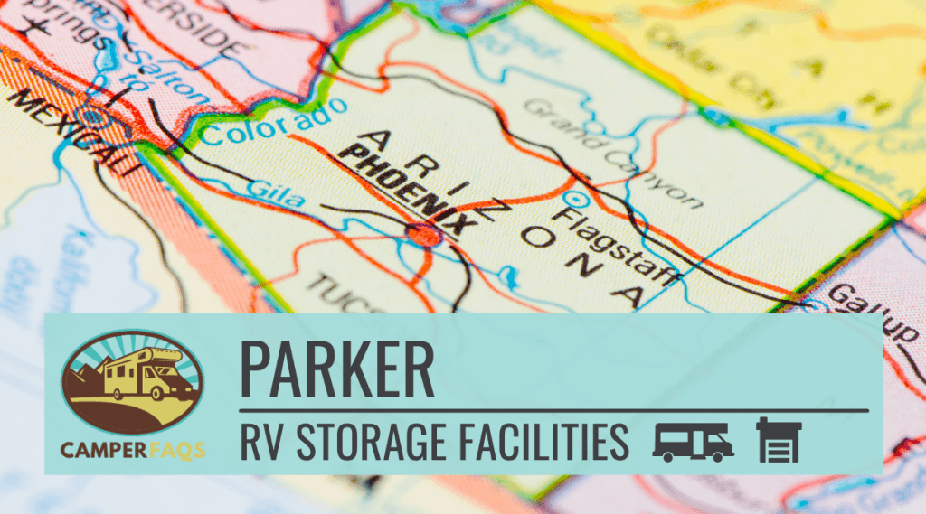 RV Storage in Parker, Arizona