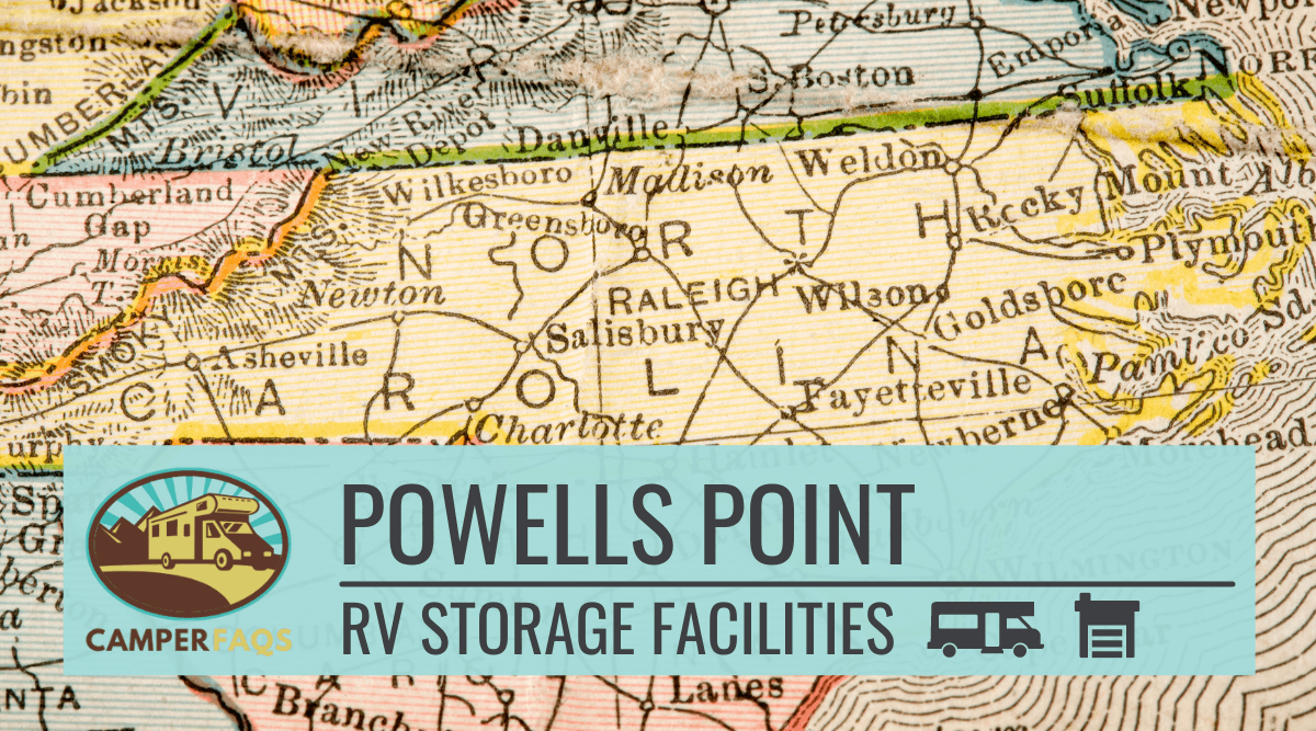 RV storage facilities in Powells Point