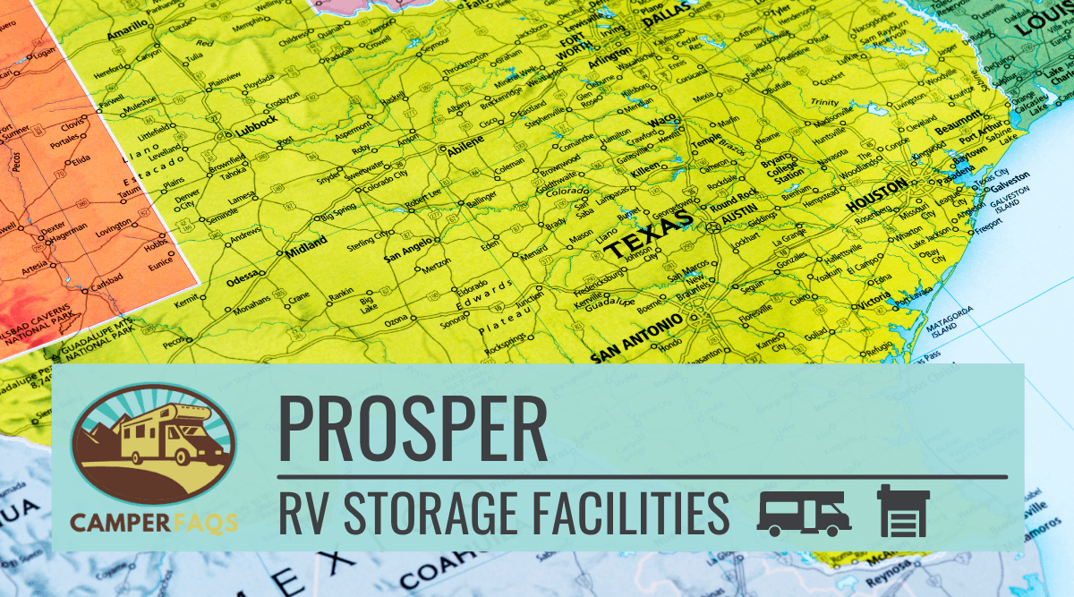 RV storage facilities in Prosper