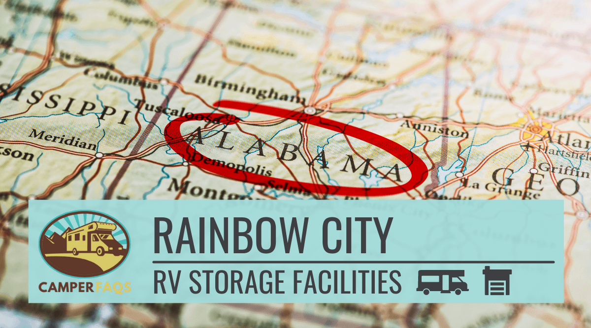 RV storage facilities in Rainbow City