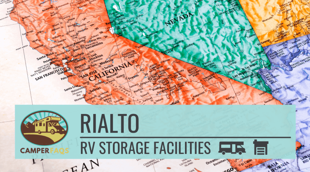 RV Storage in Rialto, California