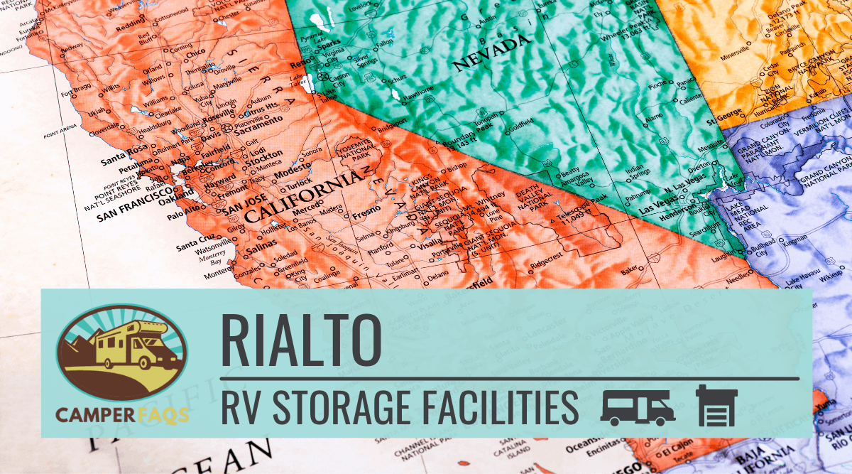 RV storage facilities in Rialto