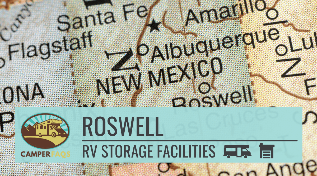 RV storage facilities in Roswell