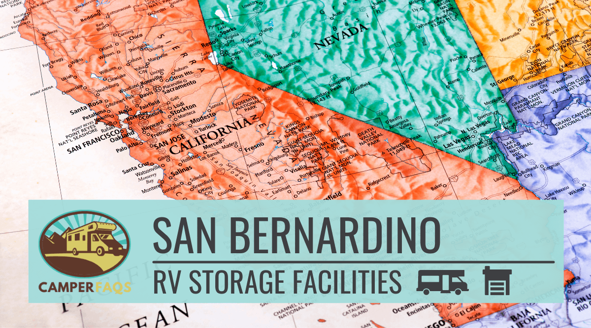 RV storage facilities in San Bernardino