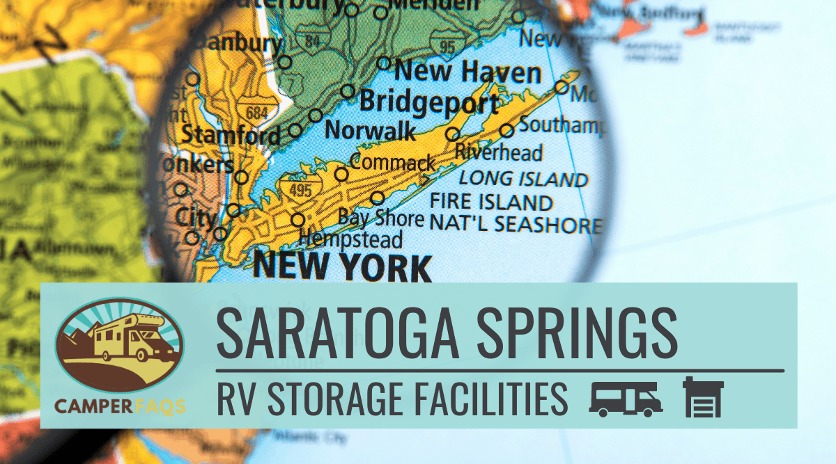 RV storage facilities in Saratoga Springs