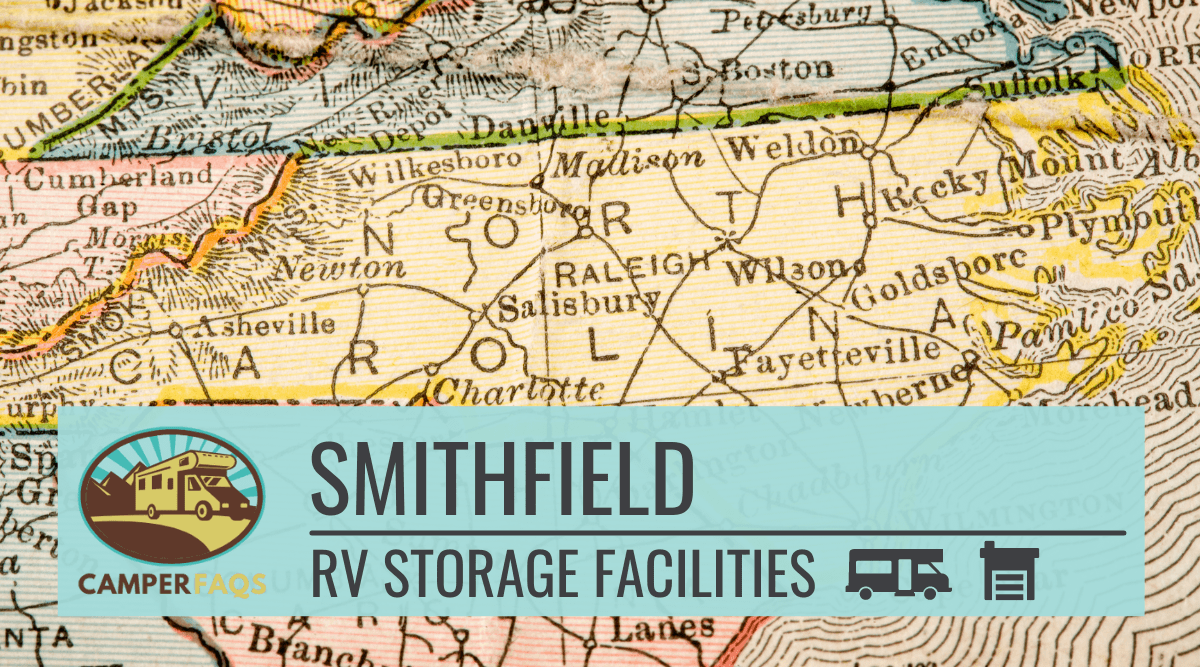 RV storage facilities in Smithfield