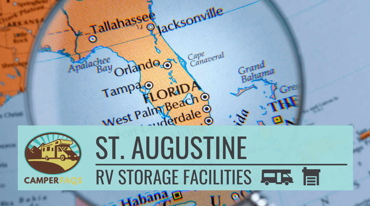 RV storage facilities in St. Augustine