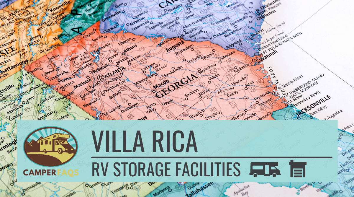 RV storage facilities in Villa Rica