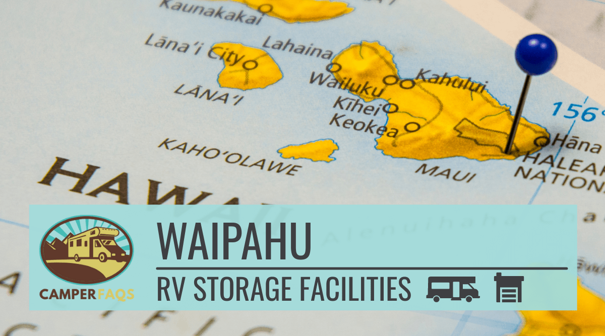 RV storage facilities in Waipahu