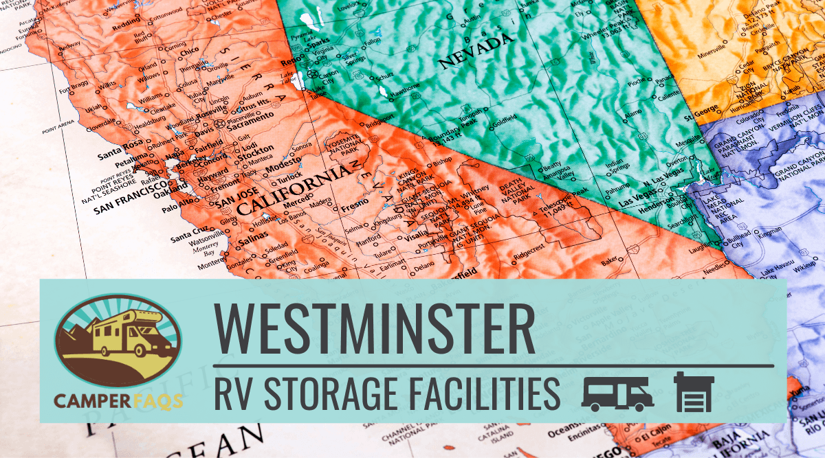 RV storage facilities in Westminster