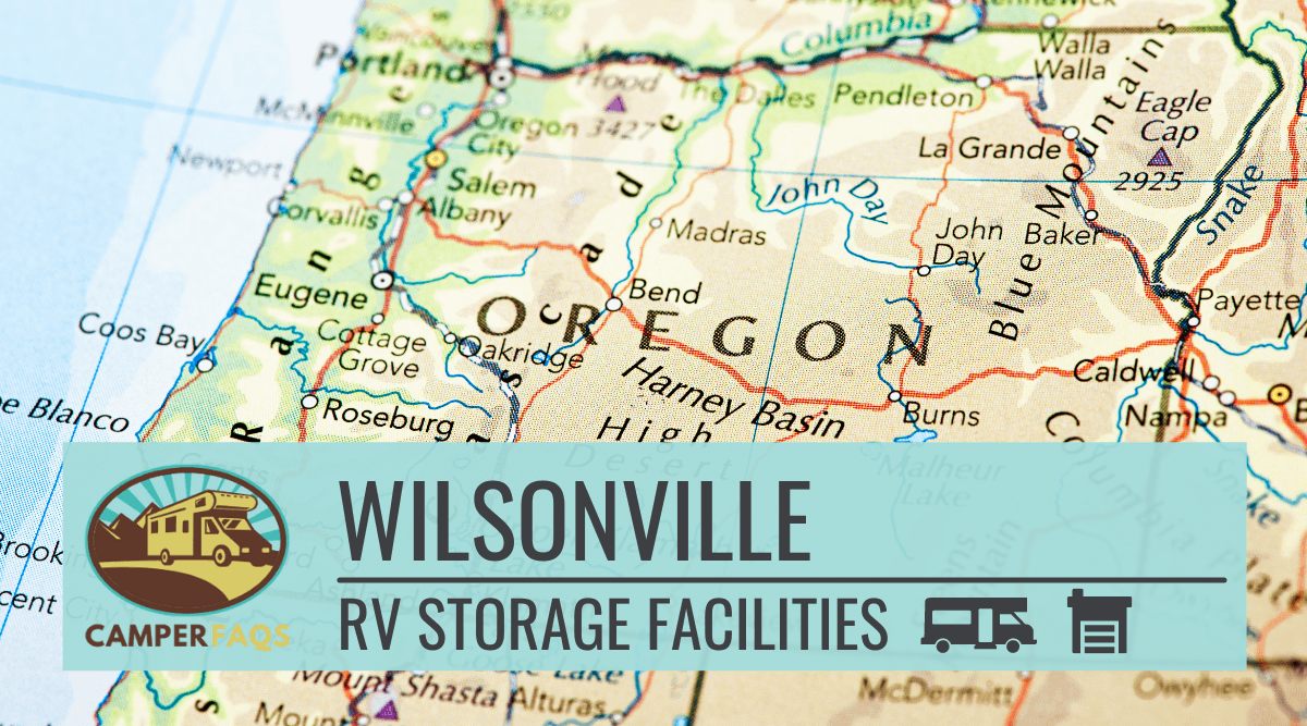 RV storage facilities in Wilsonville