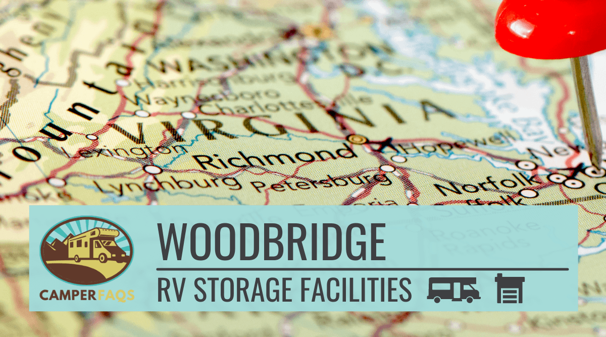 RV storage facilities in Woodbridge