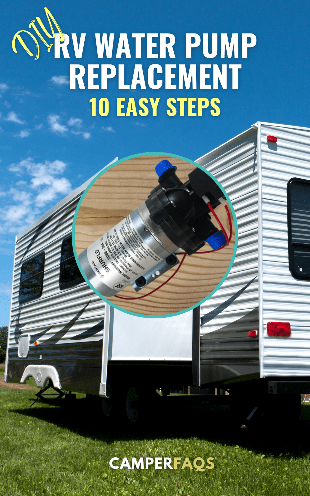 DIY RV Water Pump Replacement in 12 Easy Steps (Video)